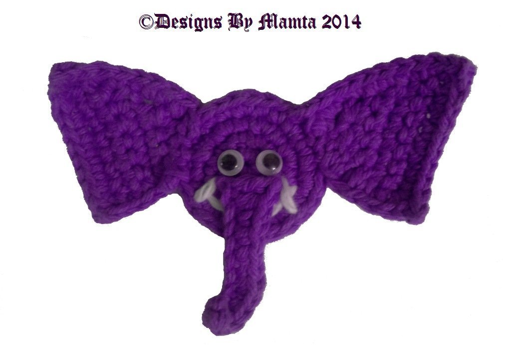 Elephant Applique Pattern Crochet Animal Embellishment By Mamta,Veal Scallopini Marsala