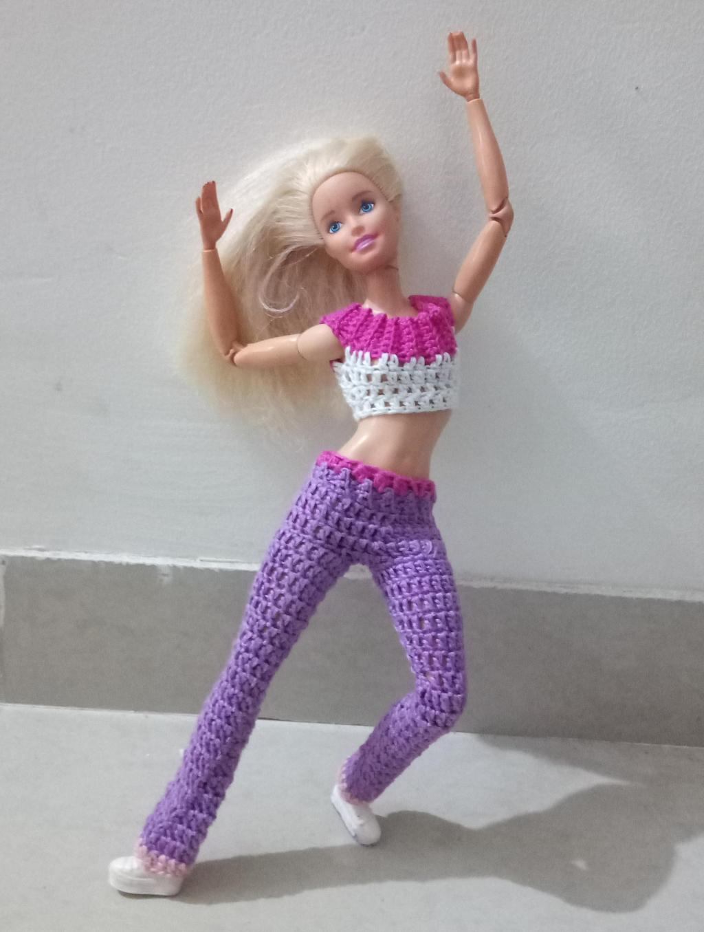 barbie doll crop top
